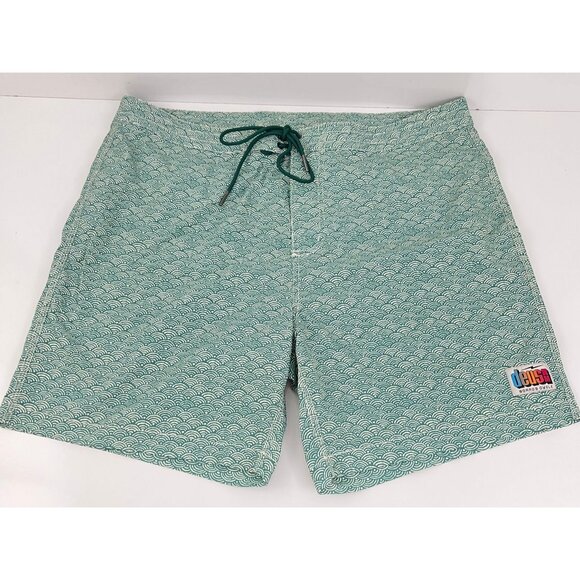 Deus ex machina  Nihon wave Board Shorts Size 38 Swim Trunks - Picture 1 of 8